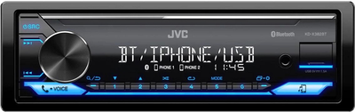 Автомагнитола JVC KD-X382BT Bluetooth, USB, FM/АМ
