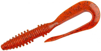 Силіконова приманка Keitech Mad Wag Mini 3.5" EA#13 spicy mustard/blue (10 шт/уп),1551.11.02