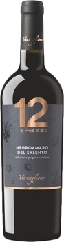 Вино 12 e Mezzo Negroamaro del Salento червоне сухе 0.75 л (8031303000666)