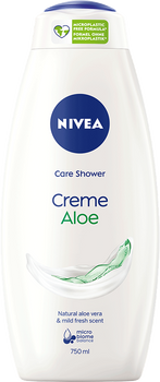Гель для душу Nivea Care Shower Creme Aloe 750 мл (4005900648181)