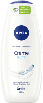 Гель для душу Nivea Care Shower Creme Soft дбайливий 500 мл (9005800282503)
