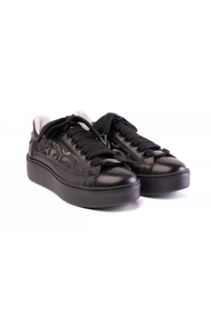 Сникеры с ажурными вставками Nando Muzi 11344 38,5 Черные (A167F67 NERO)