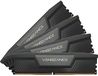 Оперативная память Corsair DDR5-5200 196608MB PC5-41600 (Kit of 4x49152) Vengeance Black (CMK192GX5M4B5200C38)