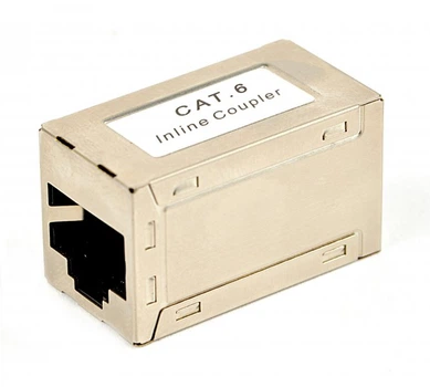 Соединитель сетевых разъемов Cablexpert NCA-LC6S-01, экранированный, CAT 6, категории 6