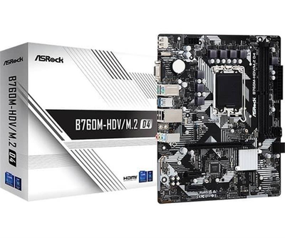 Материнська плата ASRock B760M-HDV/M.2 D4 Socket 1700