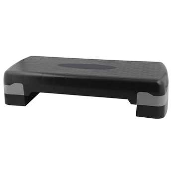 Степ-платформа для аэробики и фитнеса InShape Fitness Step Bench черно-серая (5709386175634)