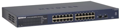 Комутатор Netgear GS724T 2x SFP 24x 1 GbE (GS724T-300)