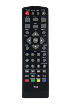 Пульт для DVB-T2 тюнера SKY VISION T2202 HD [DIST-5083]
