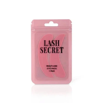 Патчи силиконовые многоразовые Lash Secret розовые