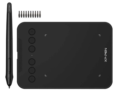 Графічний планшет XP-Pen Deco Mini-4, 4x3 Inch Pen Tablet, 6 клавіш швидкого доступу