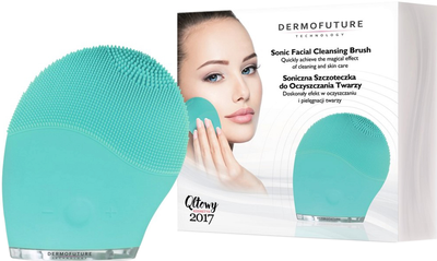 Звукова щітка для обличчя Dermofuture Sonic Facial Cleansing Brush Mint (5901785001990)