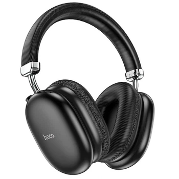 Навушники Bluetooth Hoco W35 Max бездротові повнорозмірні BT V5.3 Бездротова гарнітура блютуз Керування голосом Підтримка TF AUX для мобільних пристроїв Чорний