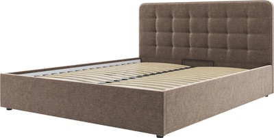 Кровать Matro (Sofyno) Ultra 1.6х2 м к-кт Аляска 28 Коричневый (23826926)