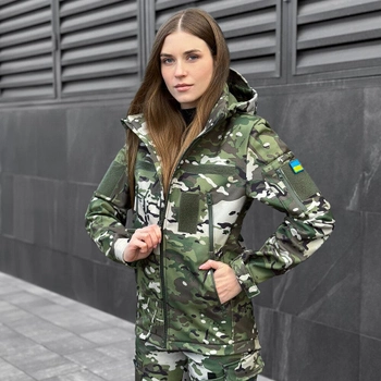 Куртка Pobedov Motive Військова Жіноча Мультикам 3XL OWku2 7593XLmk