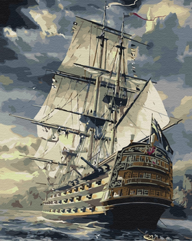 Картина за номерами Symag Paint it Корабель у темряві 40 x 50 см (5904433380713)