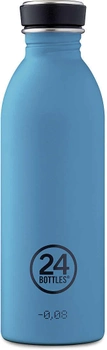 Butelka ​24Bottles Urban Bottle Stone Finish 500 ml Powder Blue (8051513926754)