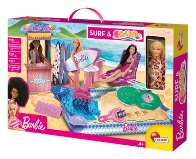 Lalka z akcesoriami Lisciani Barbie Sand And Surf (8008324091966)