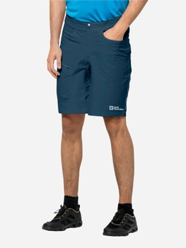 Спортивні шорти чоловічі Jack Wolfskin Tourer Shorts M 1507231-1274 46 Темно-сині (4064993663488)