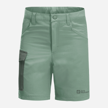 Дитячі шорти для дівчинки Jack Wolfskin Active Shorts K 1609341-4215 140 см Зелені (4064993682540)