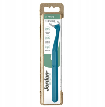 Тримач для зубної нитки Jordan Green Clean Flosser (7046110037195)
