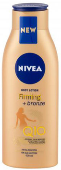 Лосьйон для тіла з бронзуючим ефектом NIVEA Body Lotion Q10 Firming + Bronze зміцнюючий 400 мл (9005800326696)