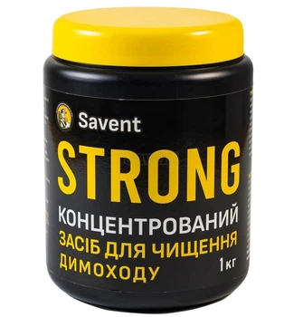 Эффективное средство для очистки дымохода «Savent STRONG» 1 кг