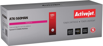 Тонер-картридж Activejet для Kyocera TK-560M Magenta (5901443097846)