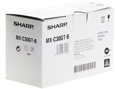Тонер-картридж Sharp MXC30GTB Black (4974019774343)