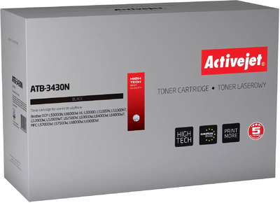 Toner Activejet do Brother TN-3430 Black (5901443106623)