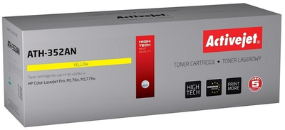 Тонер-картридж Activejet для HP 205A CF352A Yellow (5901443100294)