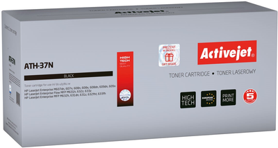 Тонер-картридж Activejet для HP 37A CF237A Black (5901443113690)