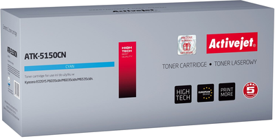 Тонер-картридж Activejet для Kyocera TK-5150C Cyan (5901443107941)