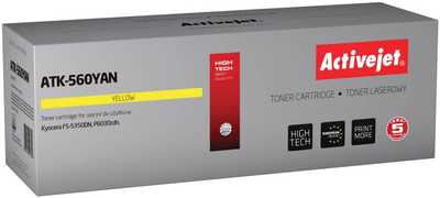 Тонер-картридж Activejet для Kyocera TK-560Y Yellow (5901443097853)