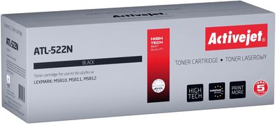 Тонер-картридж Activejet для Lexmark 52D2000 Black (5901443117889)