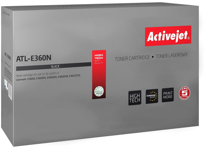 Тонер-картридж Activejet для Lexmark E360H11E Black (5901443012146)