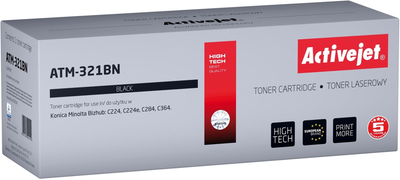 Toner Activejet do Minolta TN321K Black (5901443099192)