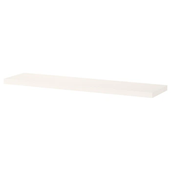 Полиця IKEA BERGSHULT БЕРГСХУЛЬТ, білий, 80х20 см, 704.212.38