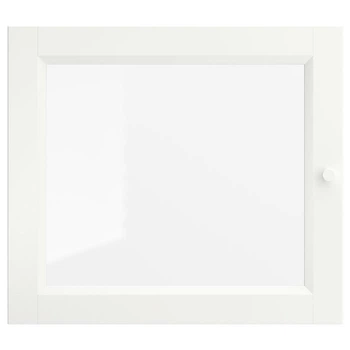 Скляні дверцята IKEA OXBERG ОКСБЕРГ, білий, 40х35 см, 502.756.19