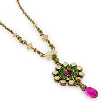Кольє Michal Negrin "Сяюча Краплина" з кристалами Swarovski