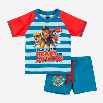 Дитячий комплект для плавання (футболка + плавки) для хлопчика Cool Club LCB2403715-00 68/74 см Різнокольоровий (5903977351371)