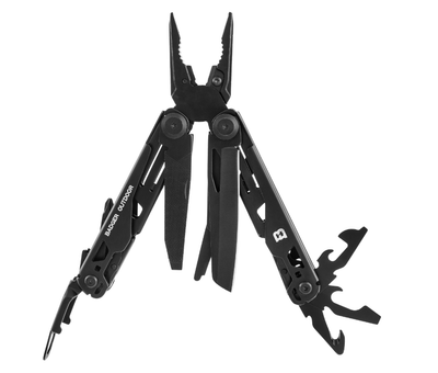 Мультитул Badger Outdoor Solid Black 16 Инструментов Серия BO-MT-M4B