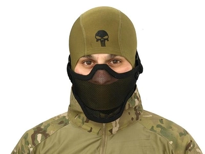 Стальная защитная маска V.1 - Grey [CS] (для страйкбола)