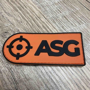 Нашивка PVC 3D - ASG - Orange