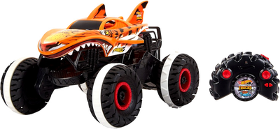 Samochód zdalnie sterowany Hot Wheels R/C Monster Trucks Tiger Shark (194735058587)