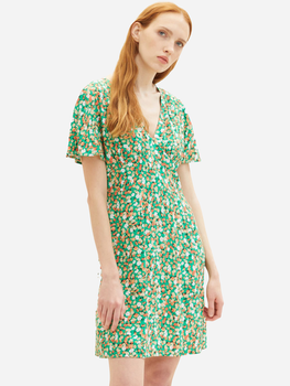 Платье коротке жіноче Tom Tailor L1036825002 XL Зелене (4066887642913)