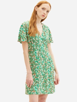 Платье коротке жіноче Tom Tailor L1036825002 M Зелене (4066887642937)