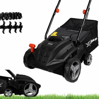 Электрический аэратор скарификатор газонов Maltec Lawn 2400W рыхлители почвы и травы