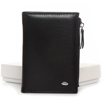 Женский кожаный кошелек dr.Bond Classic WN-23-8 черный