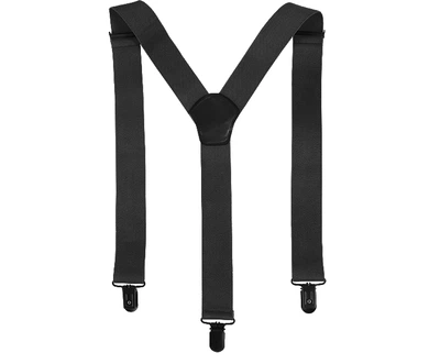 Підтяжки тактичні Mil-Tec 120см Чорні Hosentrager M.Clip Schwarz (13184002-120)
