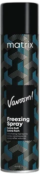 Профессиональный спрей лак Matrix Vavoom Freezing для фиксации и придания объема волосам 500 мл